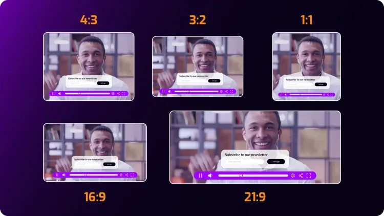 Best video aspect ratios for video hosting | Cinema8